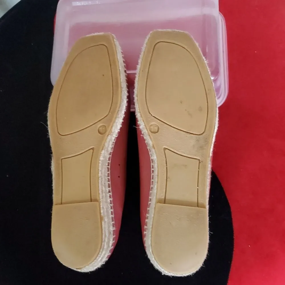 Everlane The Espadrille in Mauve Or Dusty Rose Size 11